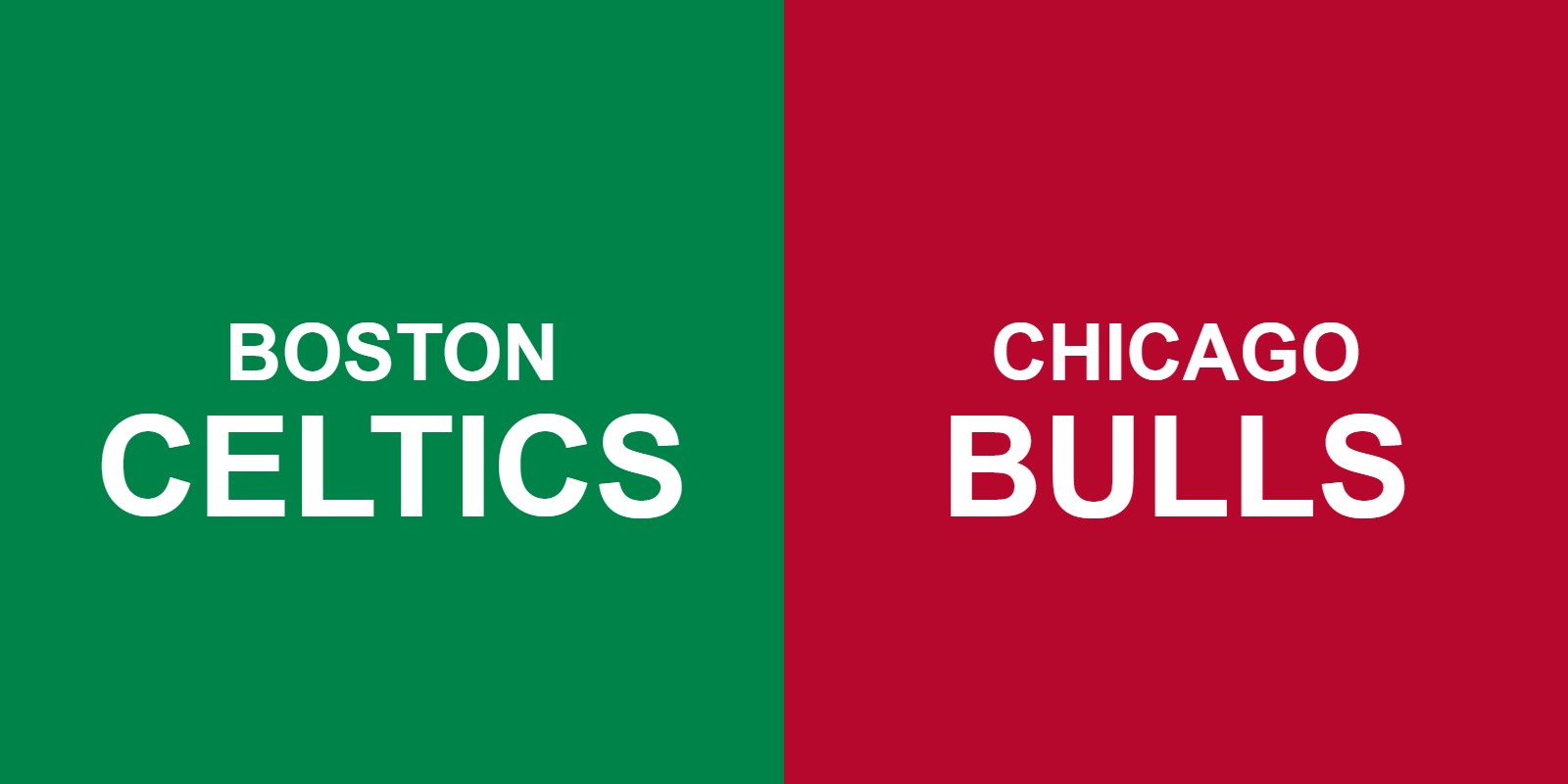 Celtics vs Bulls