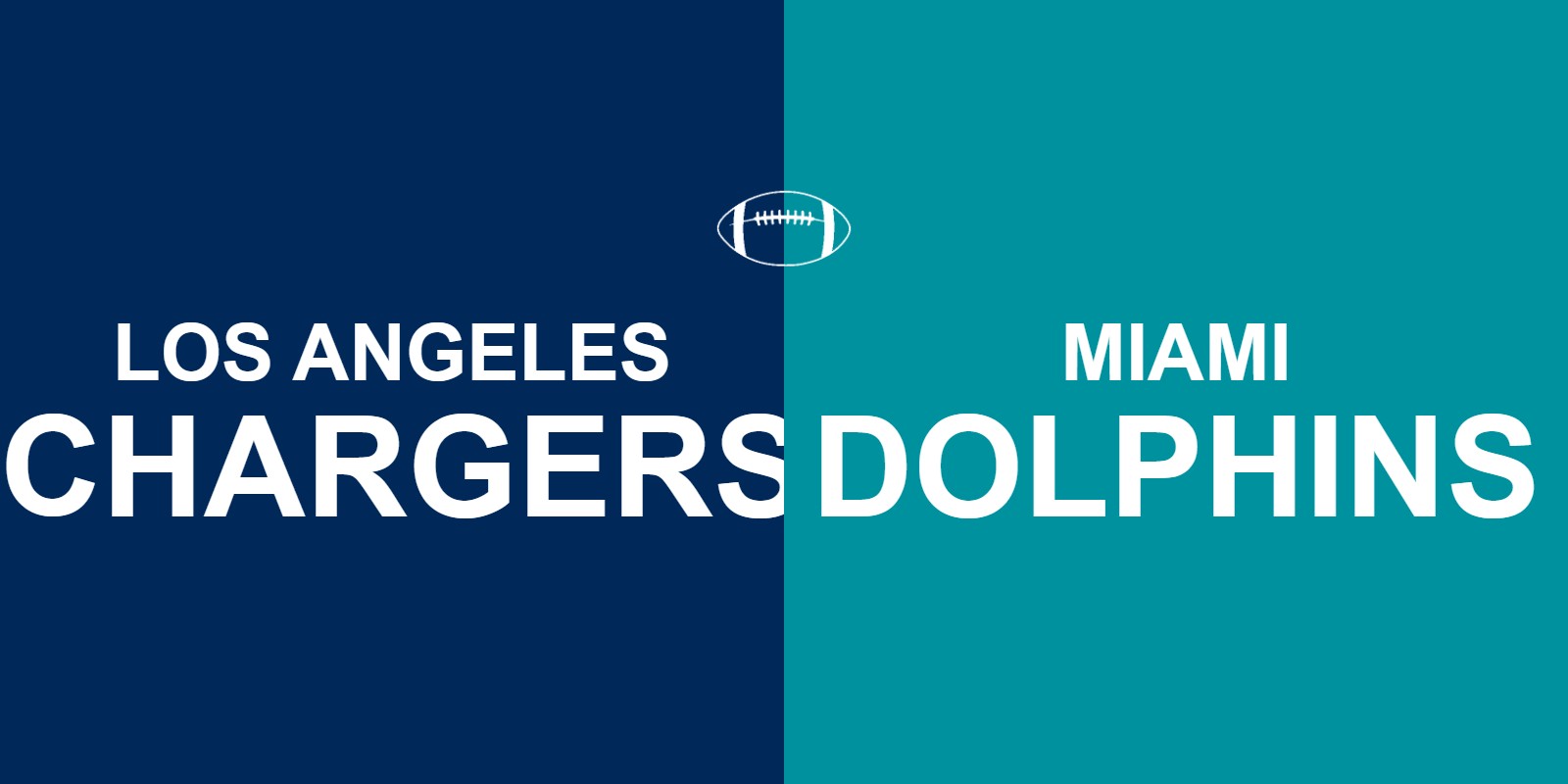 Chargers vs Dolphins