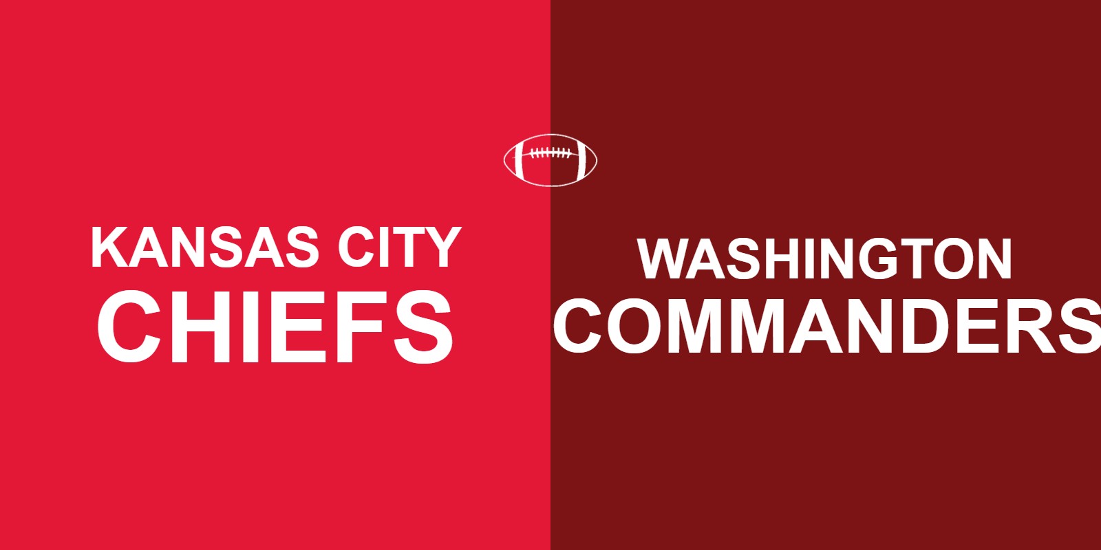 Chiefs vs Commanders