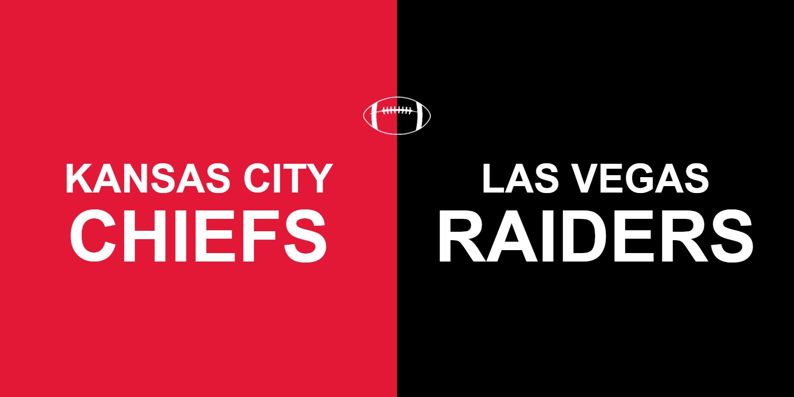 Chiefs vs Raiders
