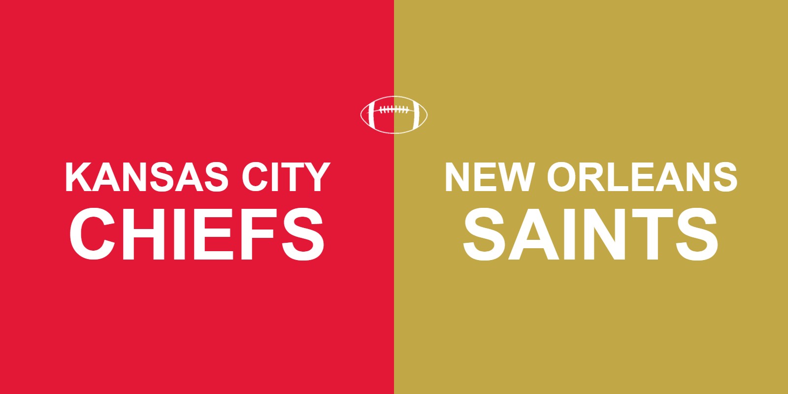Chiefs vs Saints