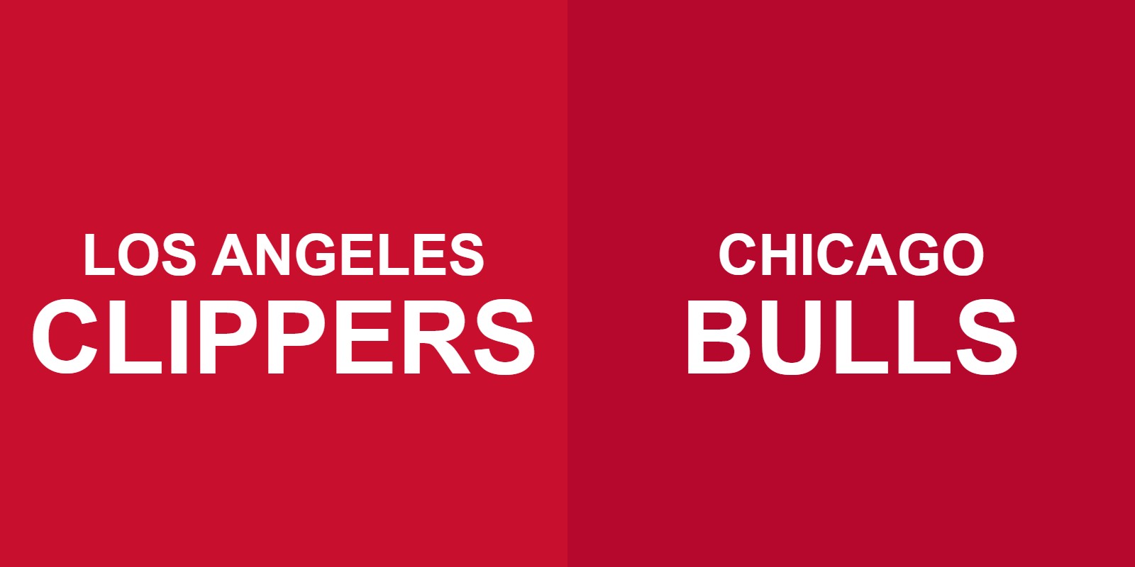 Clippers vs Bulls