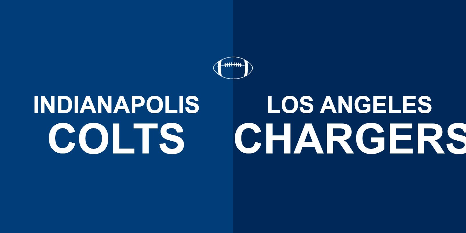 Colts vs Chargers