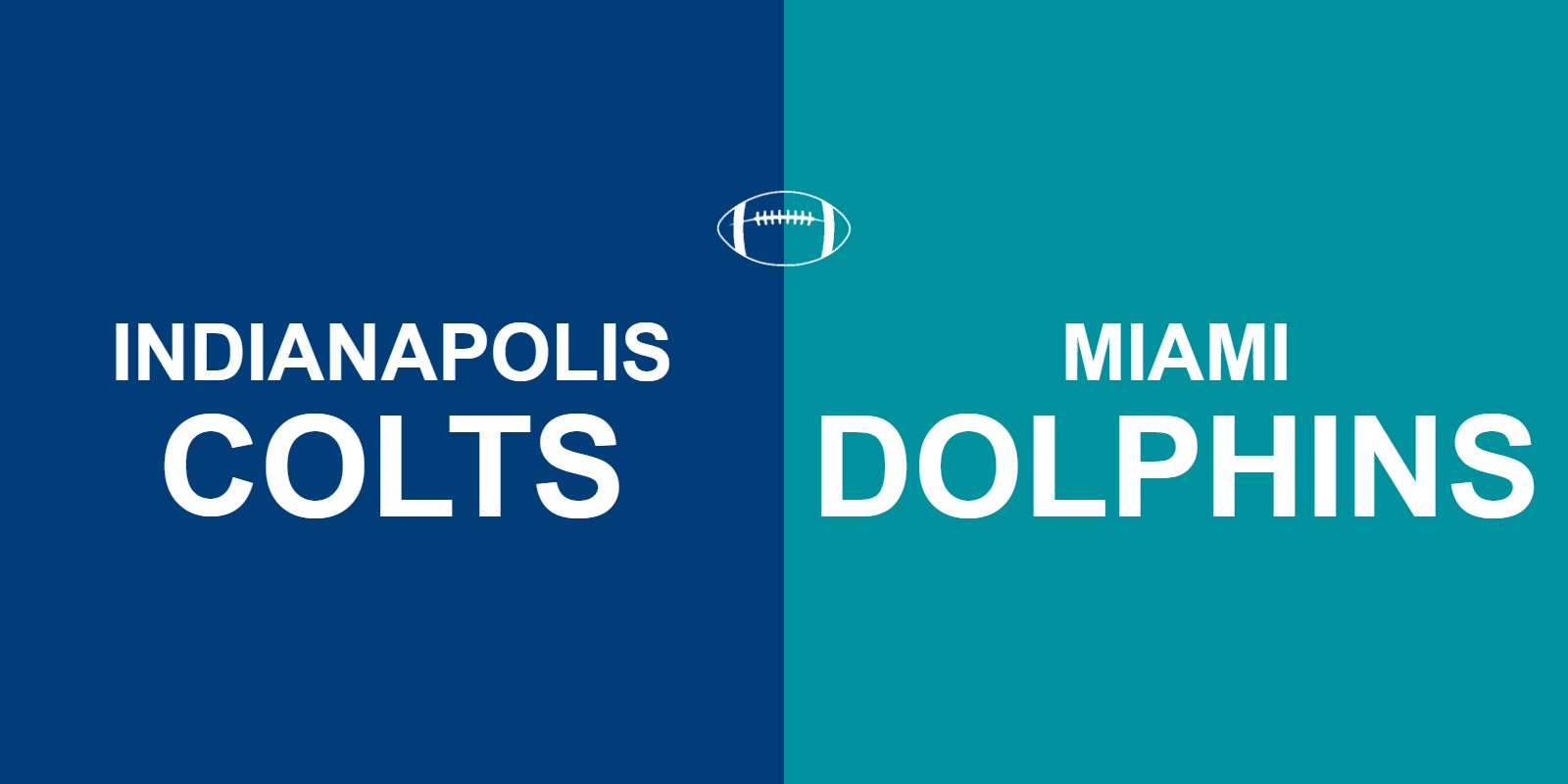 Colts vs Dolphins