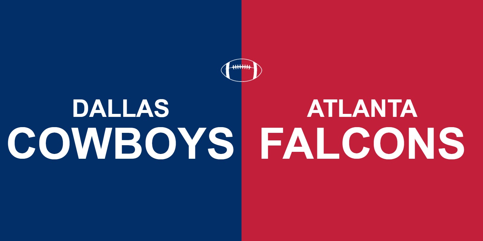 Cowboys vs Falcons