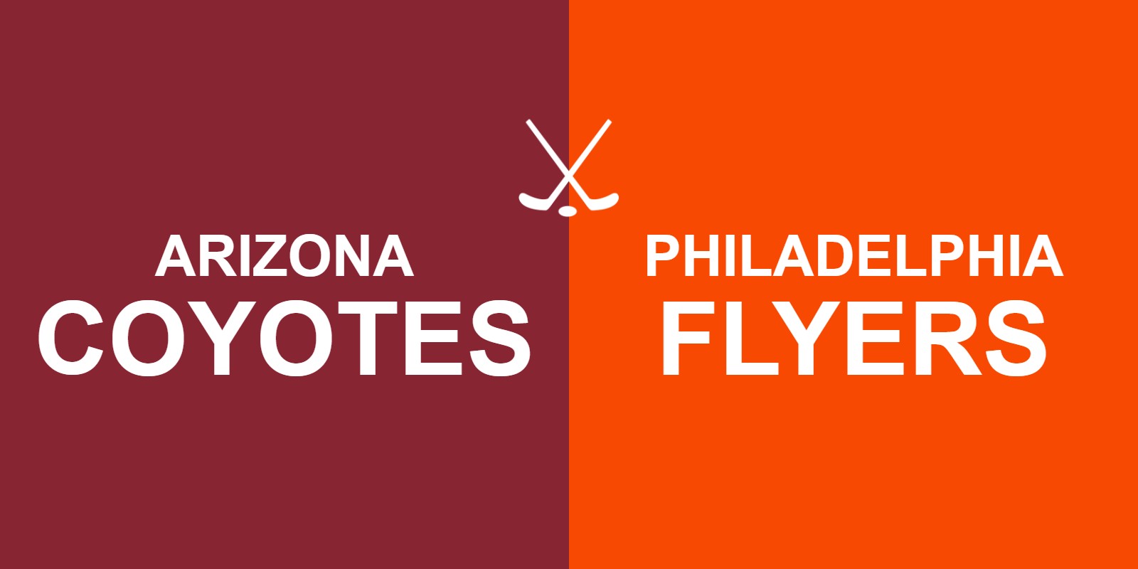 Coyotes vs Flyers