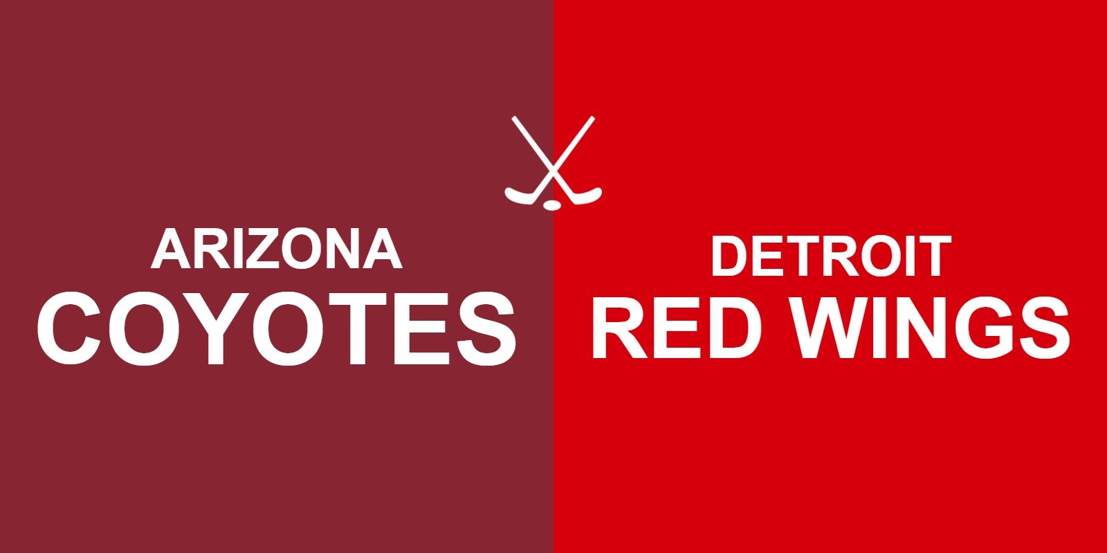 Coyotes vs Red Wings