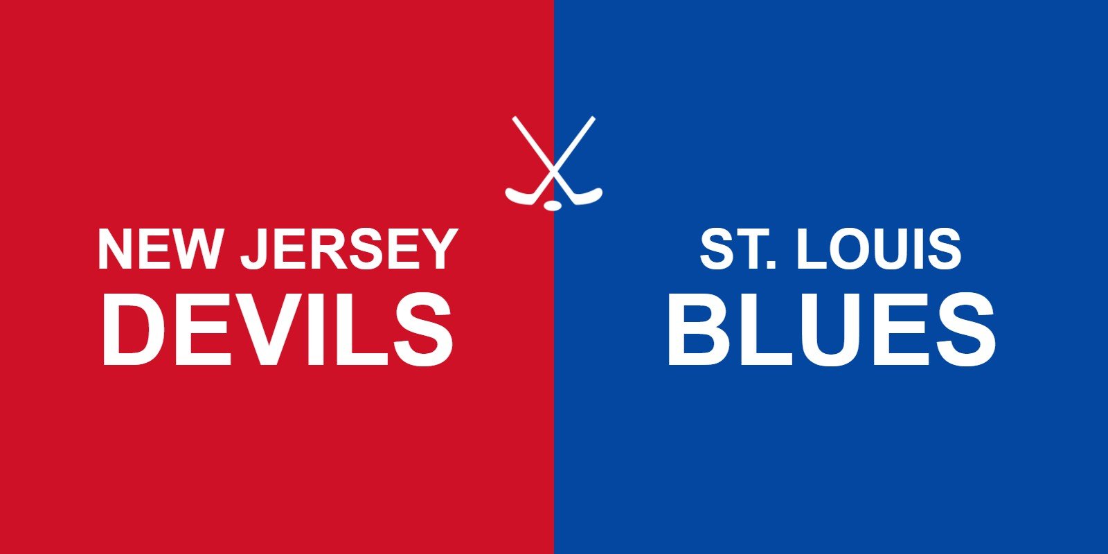 Devils vs Blues
