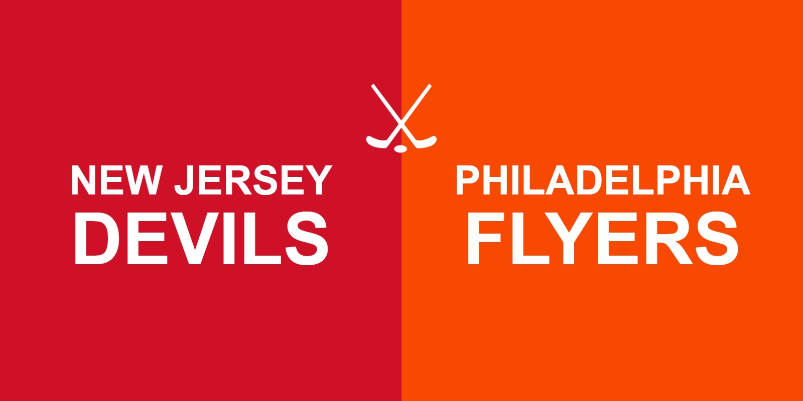 Devils vs Flyers
