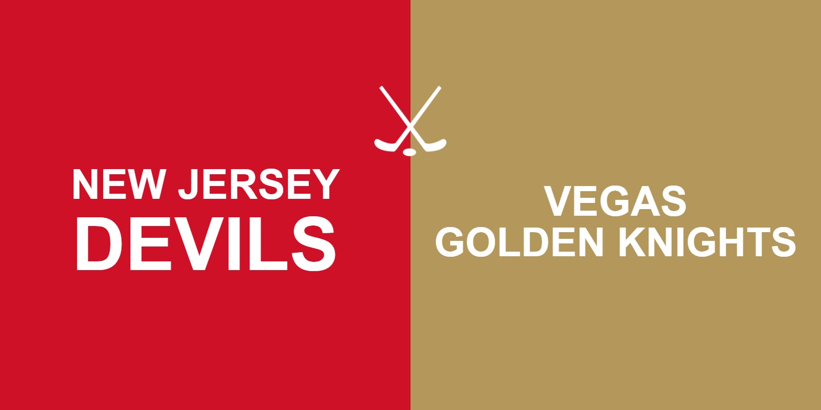 Devils vs Golden Knights