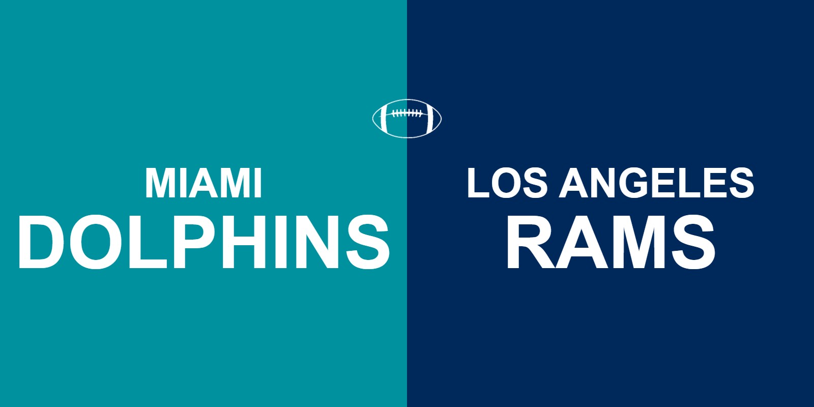 Dolphins vs Rams