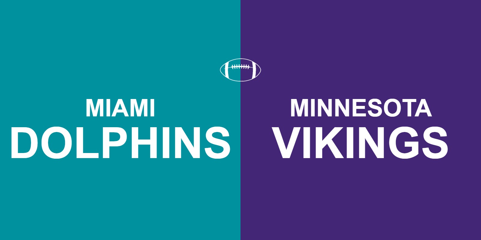 Dolphins vs Vikings