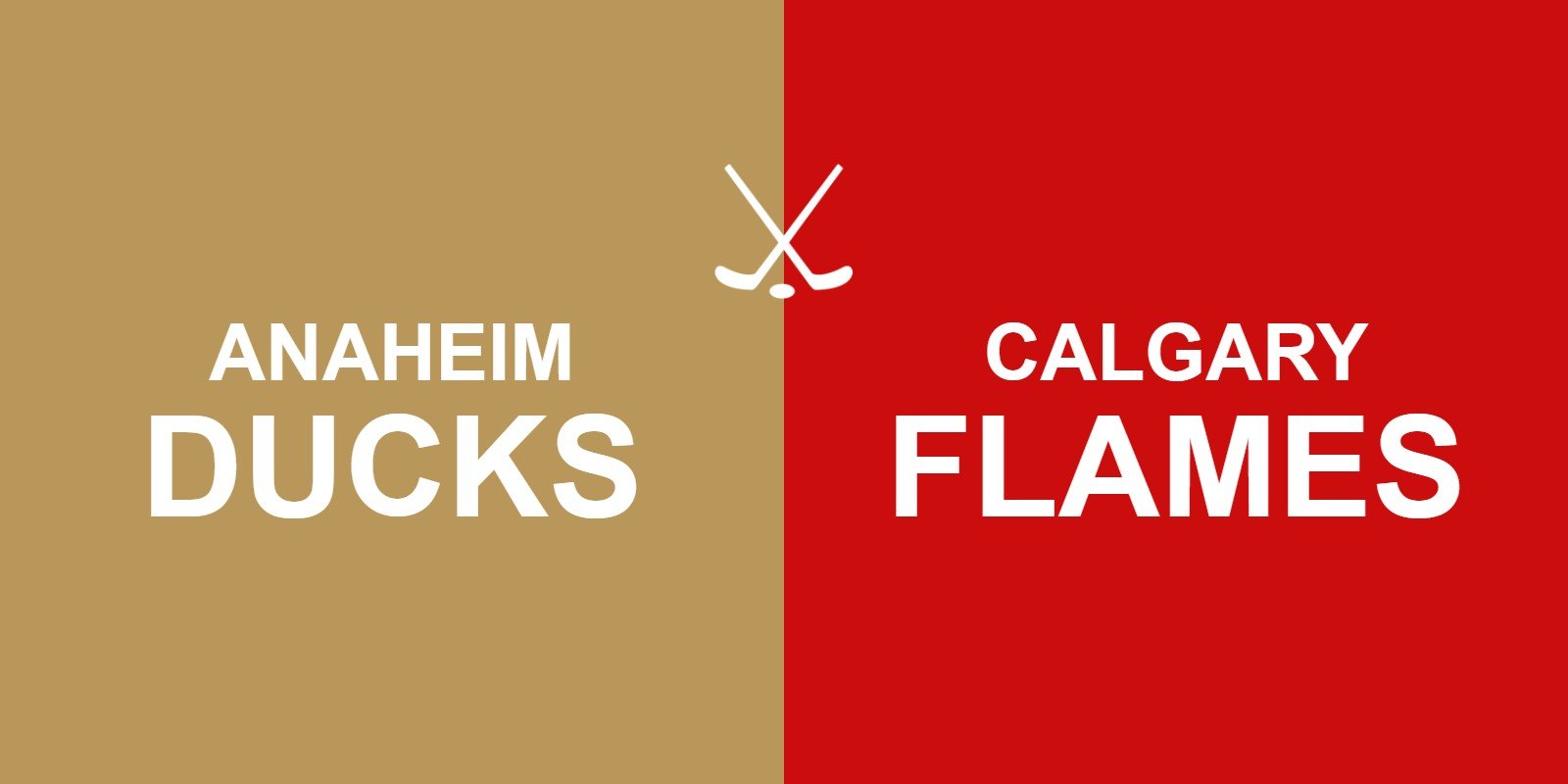 Ducks vs Flames