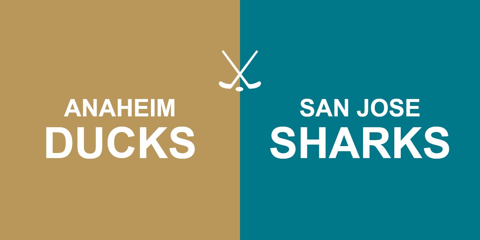 Ducks vs Sharks