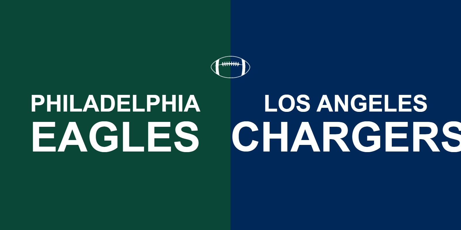 Eagles vs Chargers