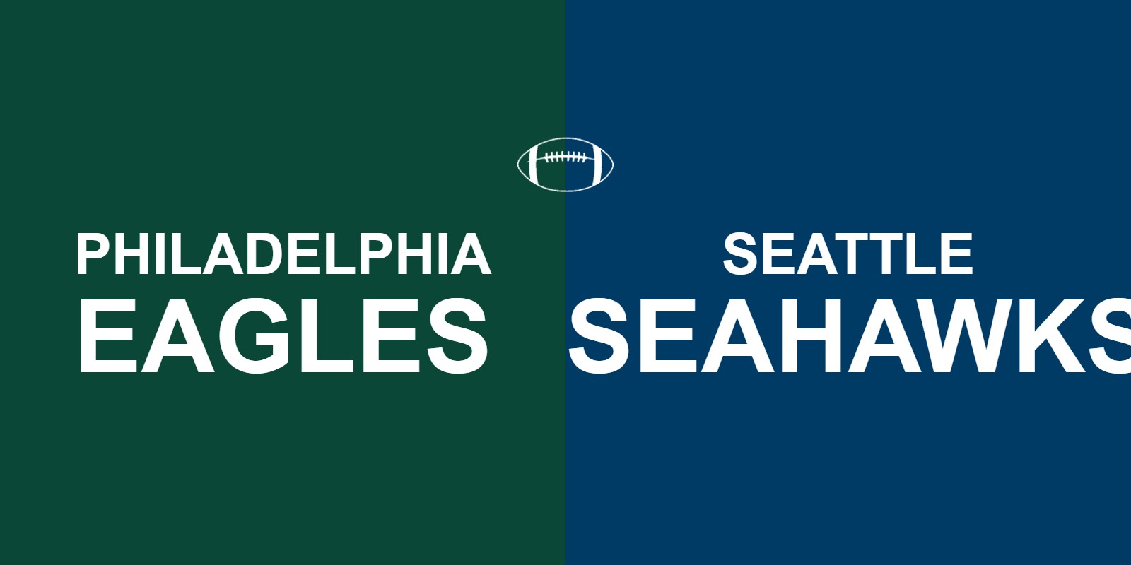 Eagles vs Seahawks