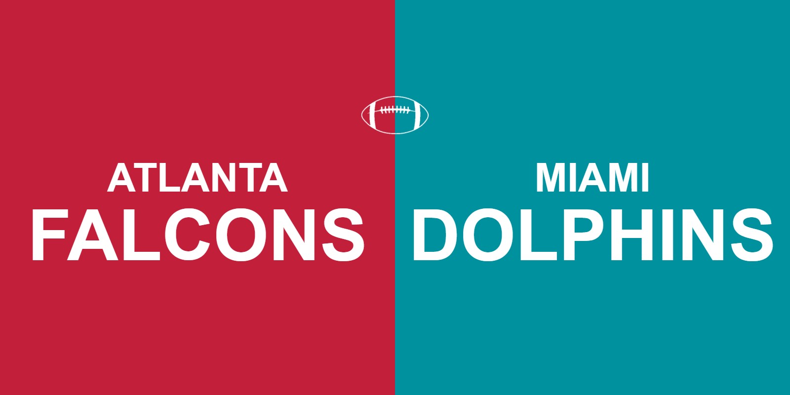 Falcons vs Dolphins