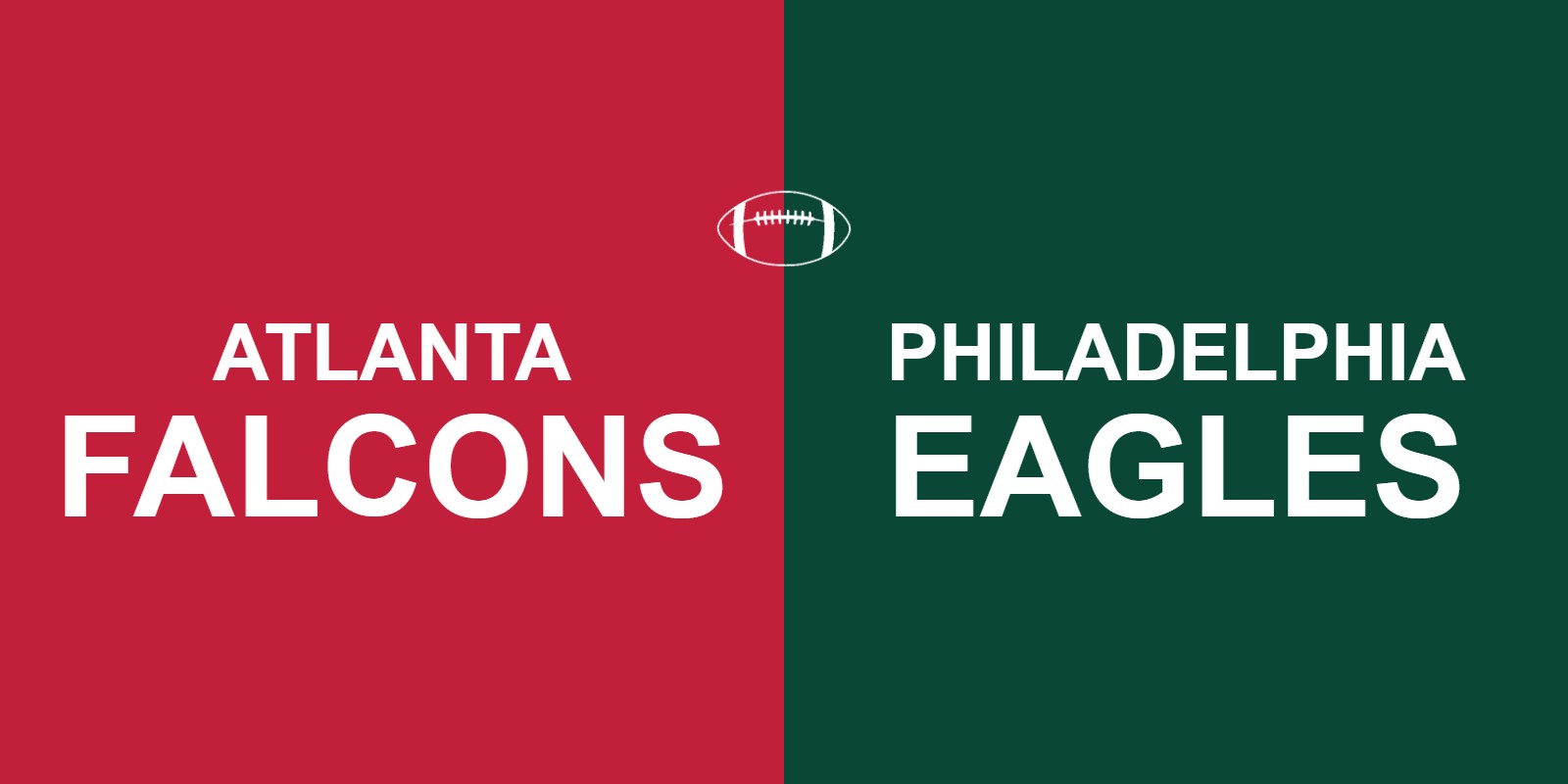 Falcons vs Eagles