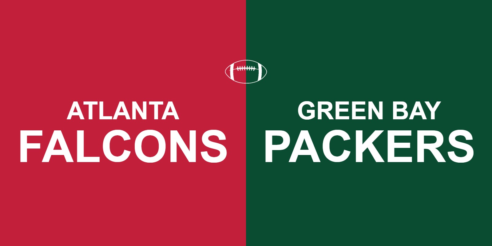 Falcons vs Packers