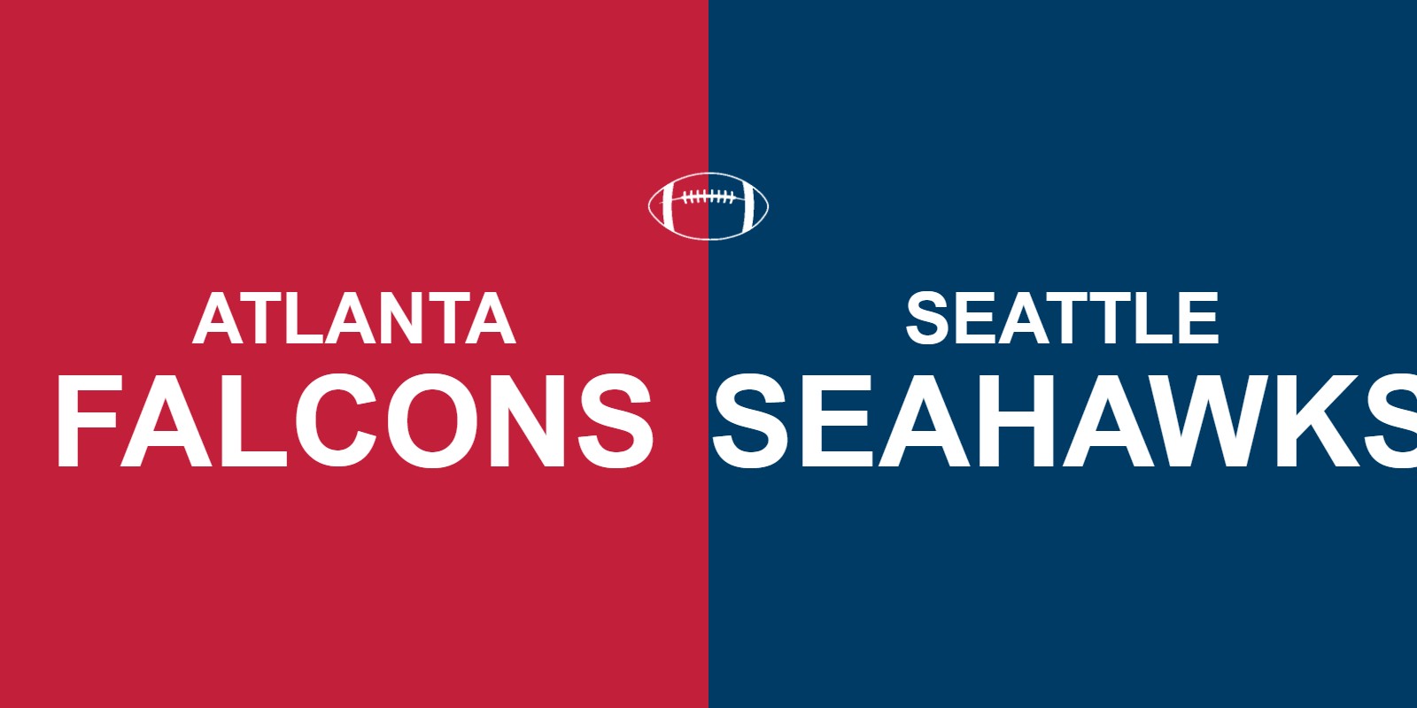 Falcons vs Seahawks