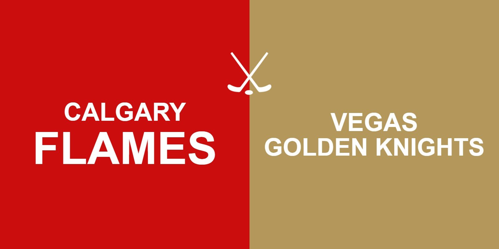 Flames vs Golden Knights