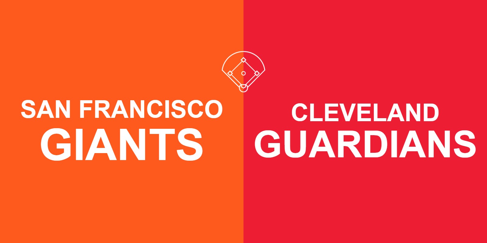Giants vs Guardians Tickets