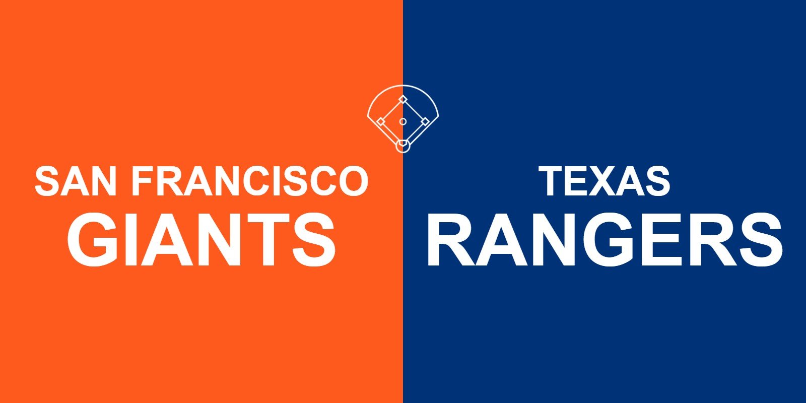 Giants vs Rangers