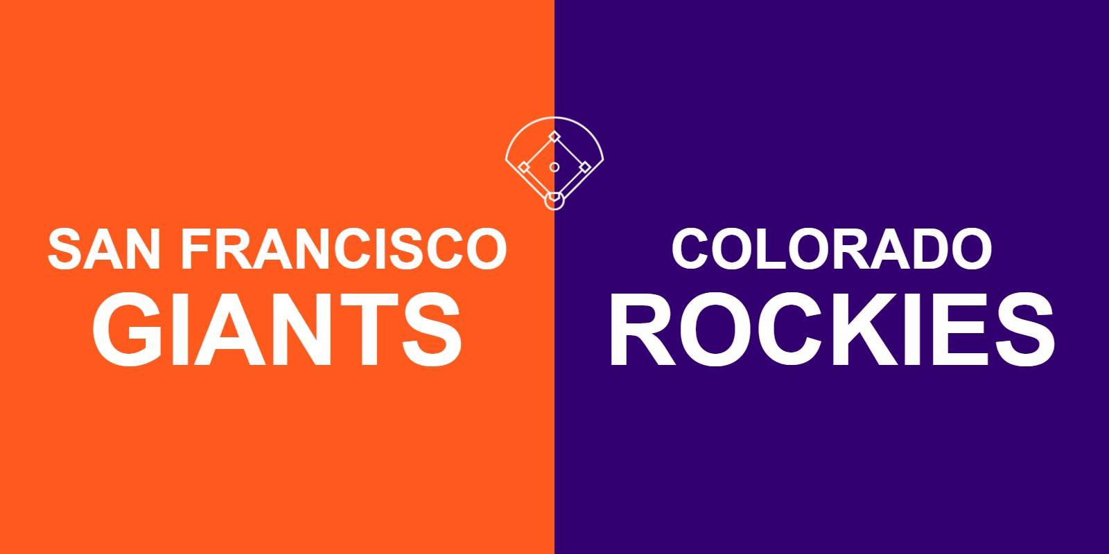 Giants vs Rockies
