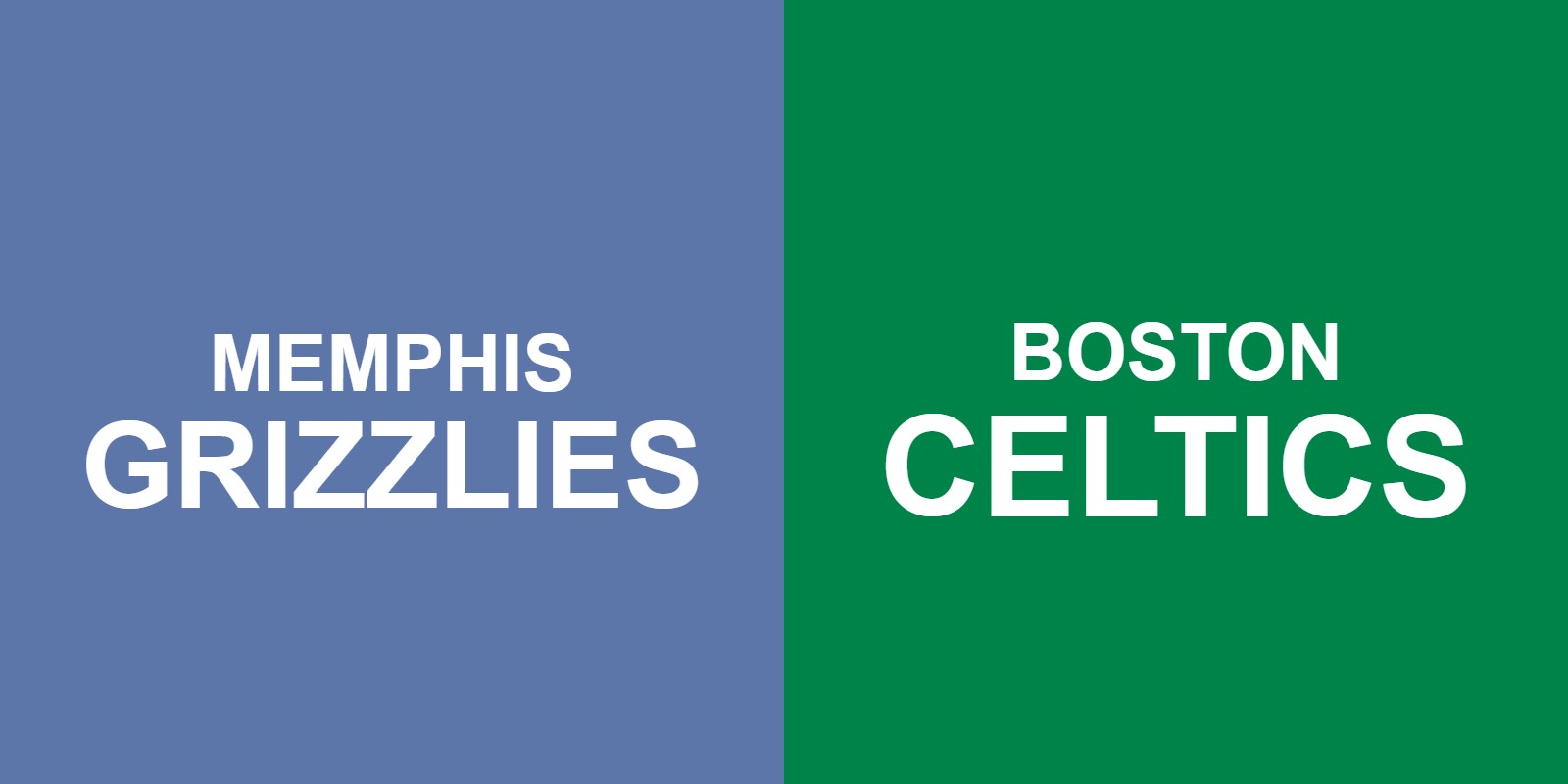 Grizzlies vs Celtics