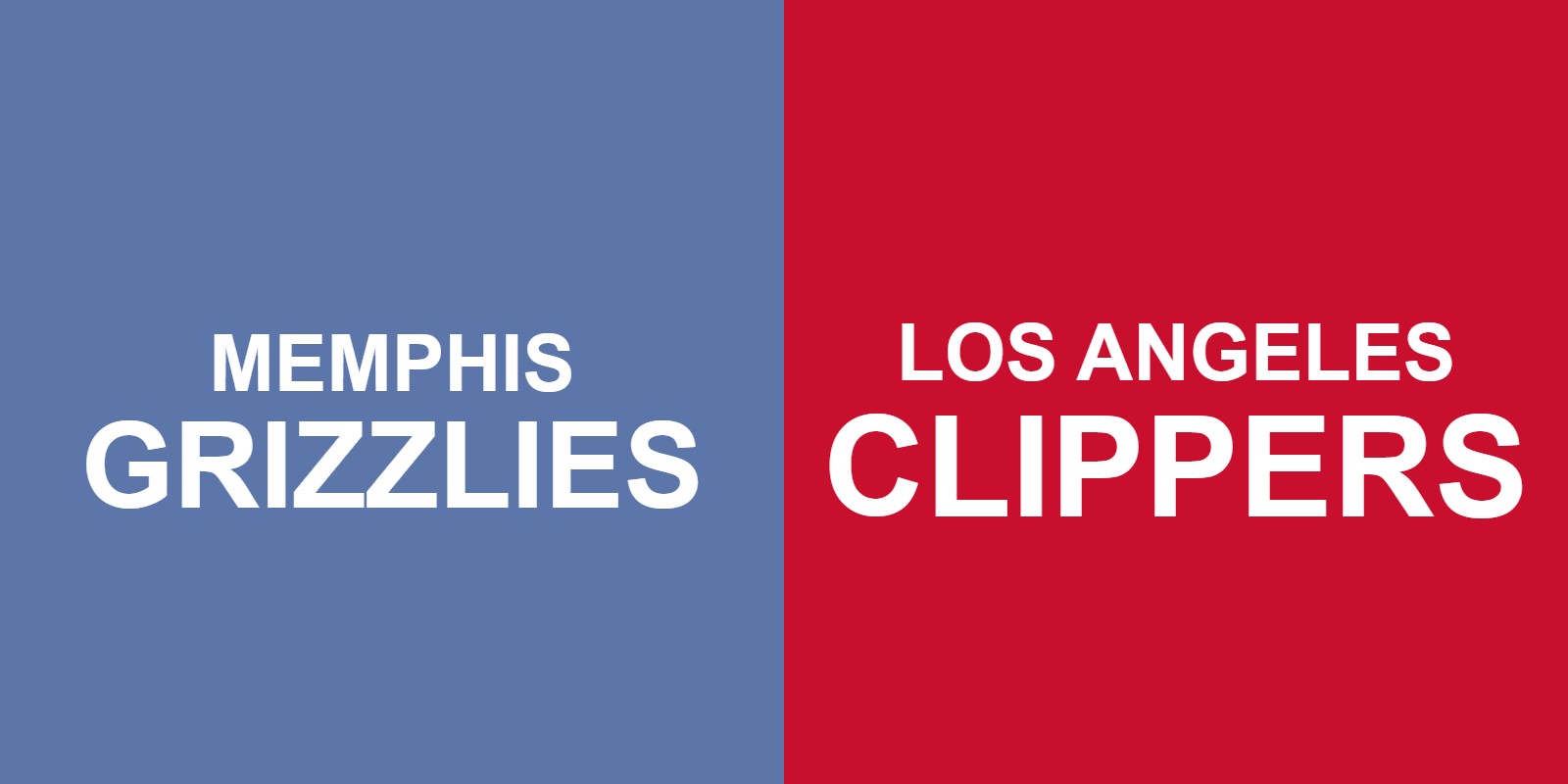 Grizzlies vs Clippers