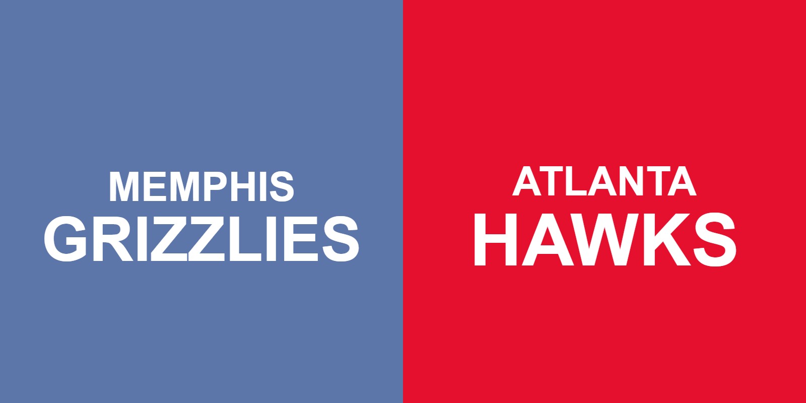 Grizzlies vs Hawks