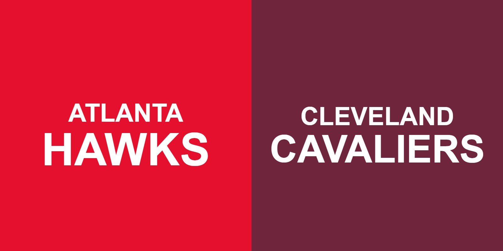 Hawks vs Cavaliers