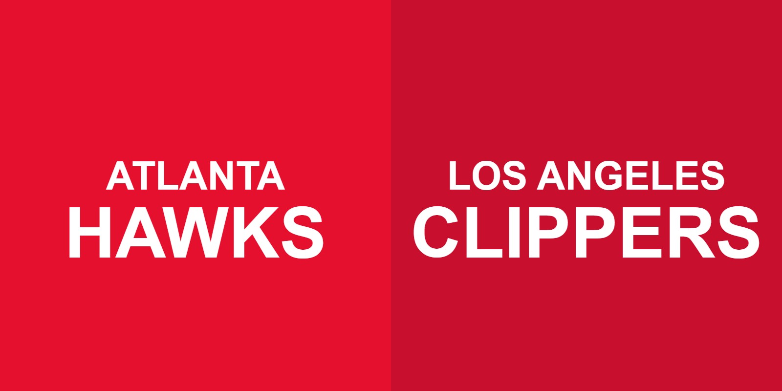 Hawks vs Clippers