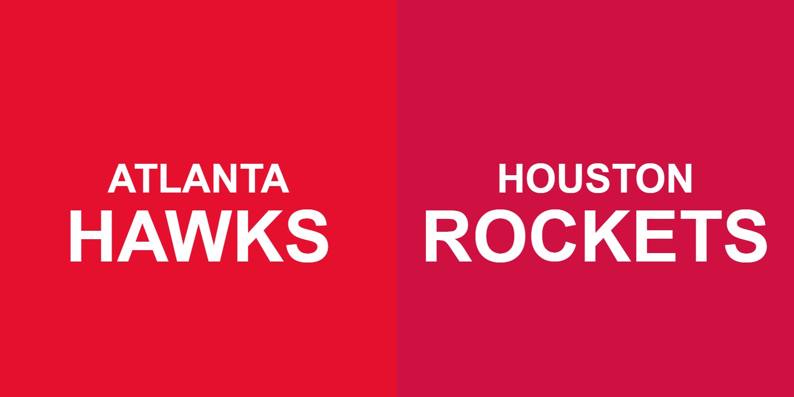 Hawks vs Rockets