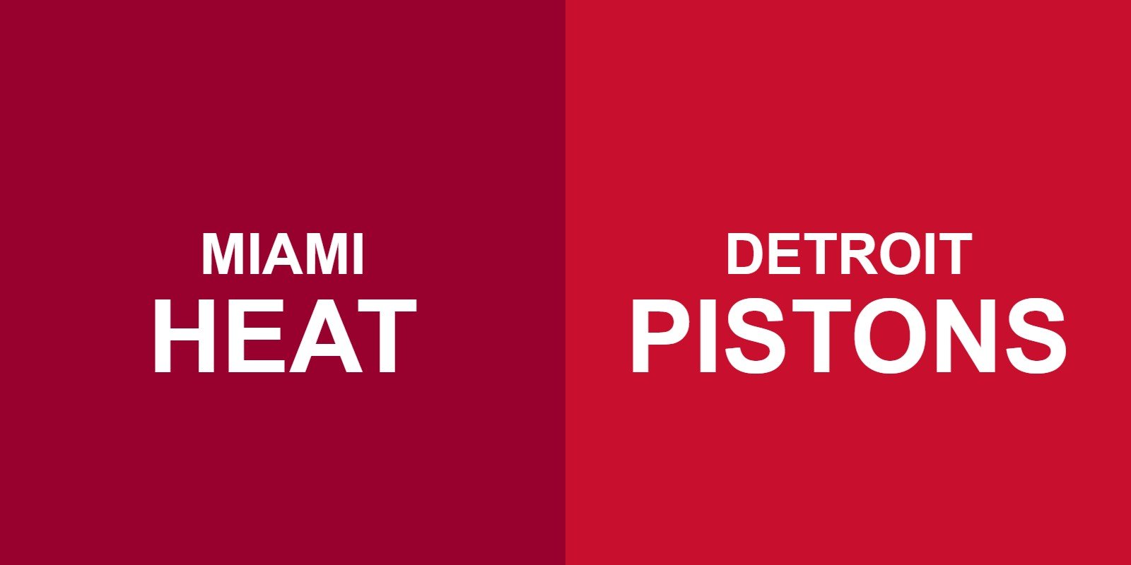 Heat vs Pistons