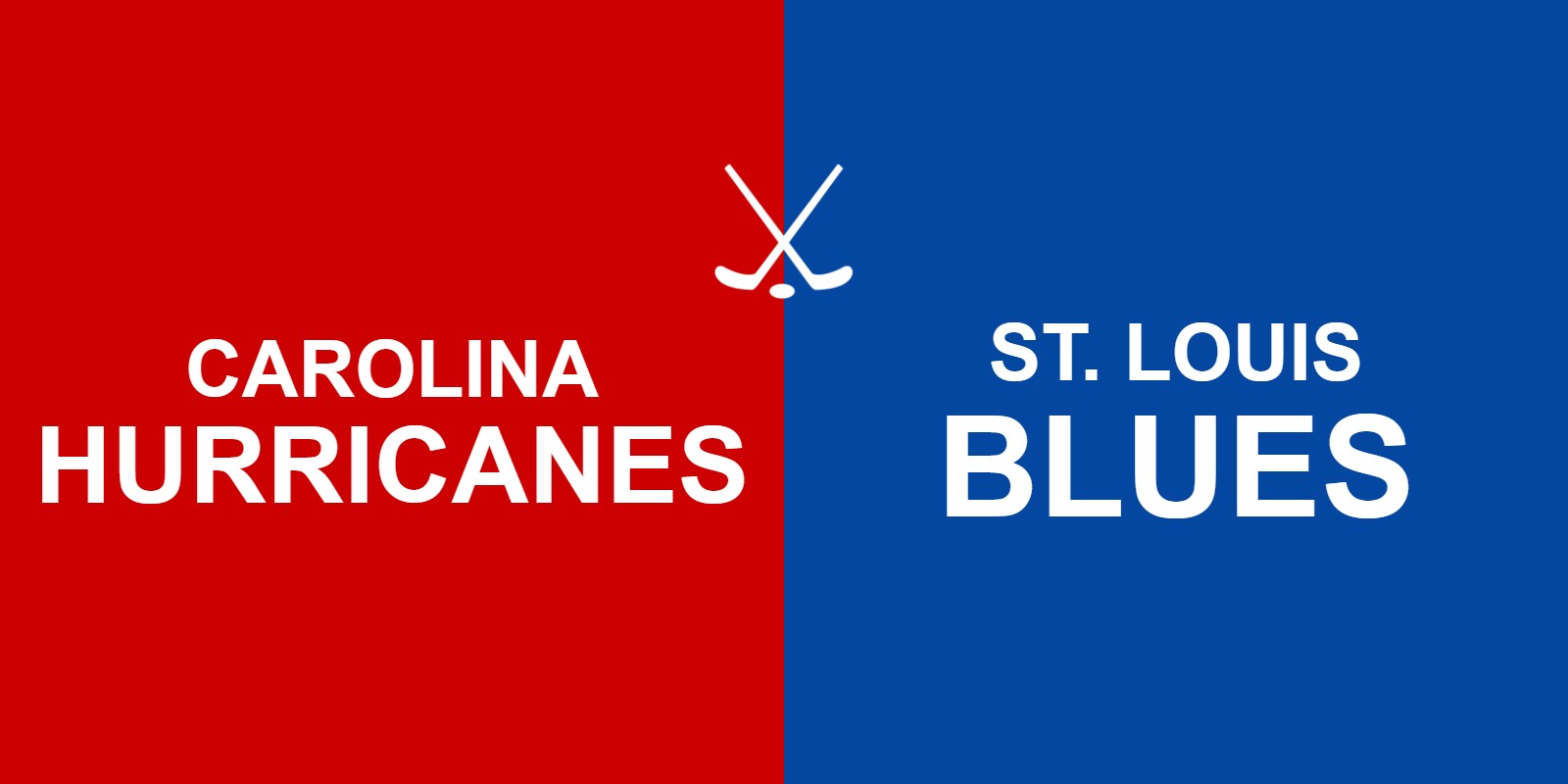 Hurricanes vs Blues