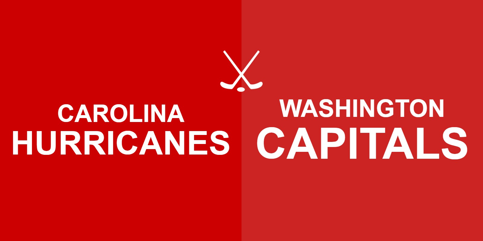 Hurricanes vs Capitals