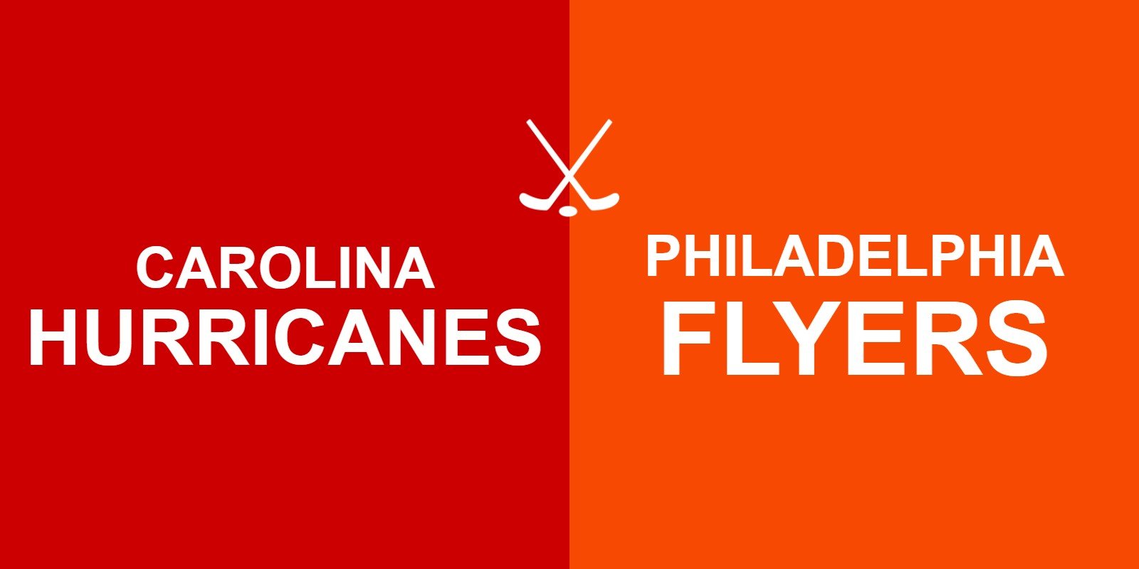 Hurricanes vs Flyers
