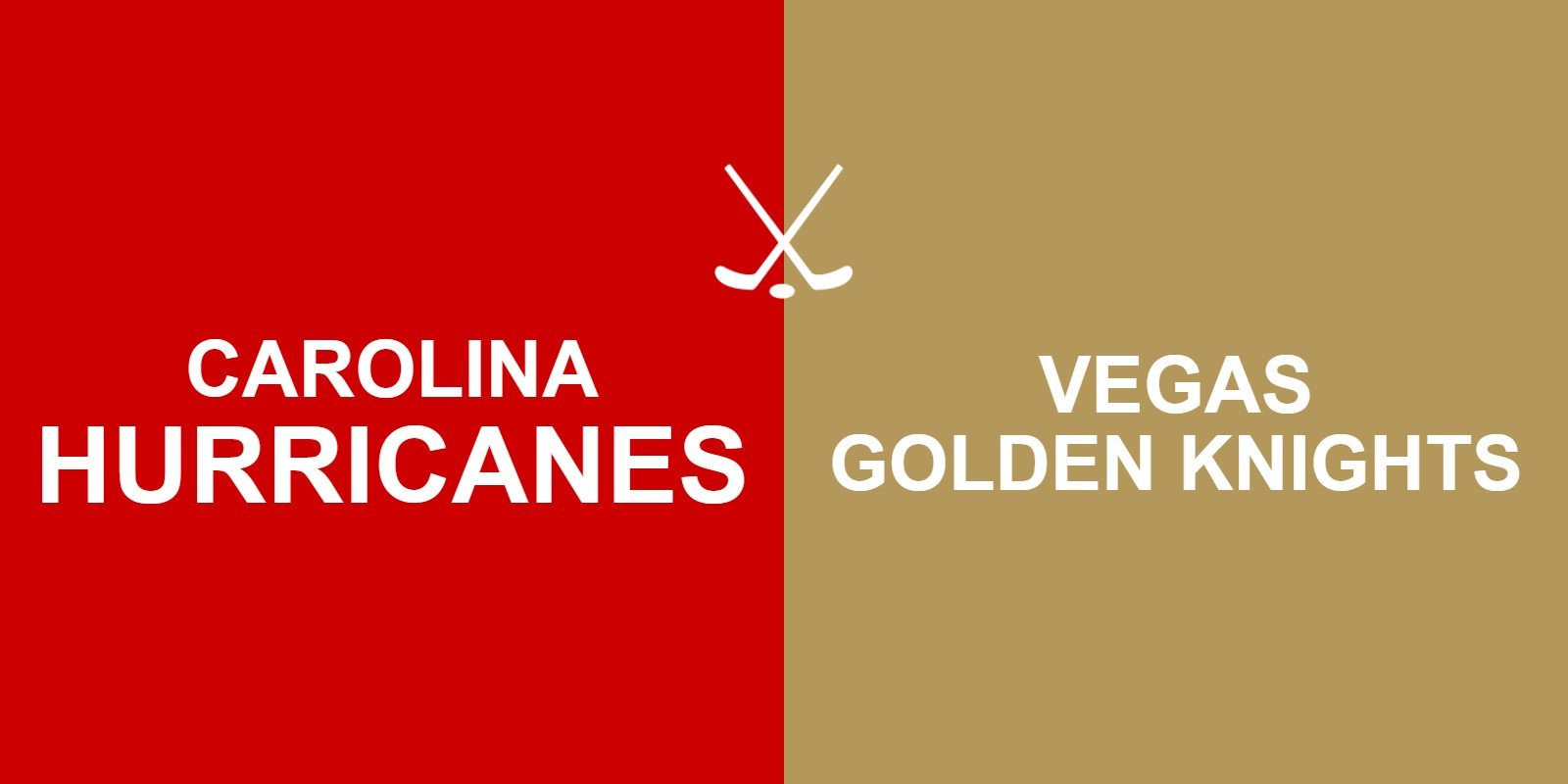 Hurricanes vs Golden Knights