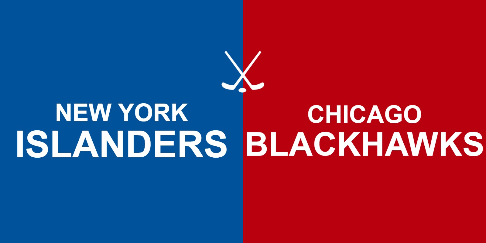 Islanders vs Blackhawks