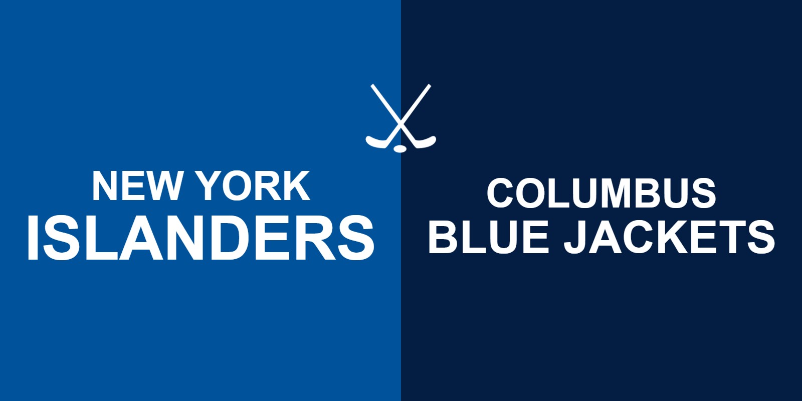 Islanders vs Blue Jackets