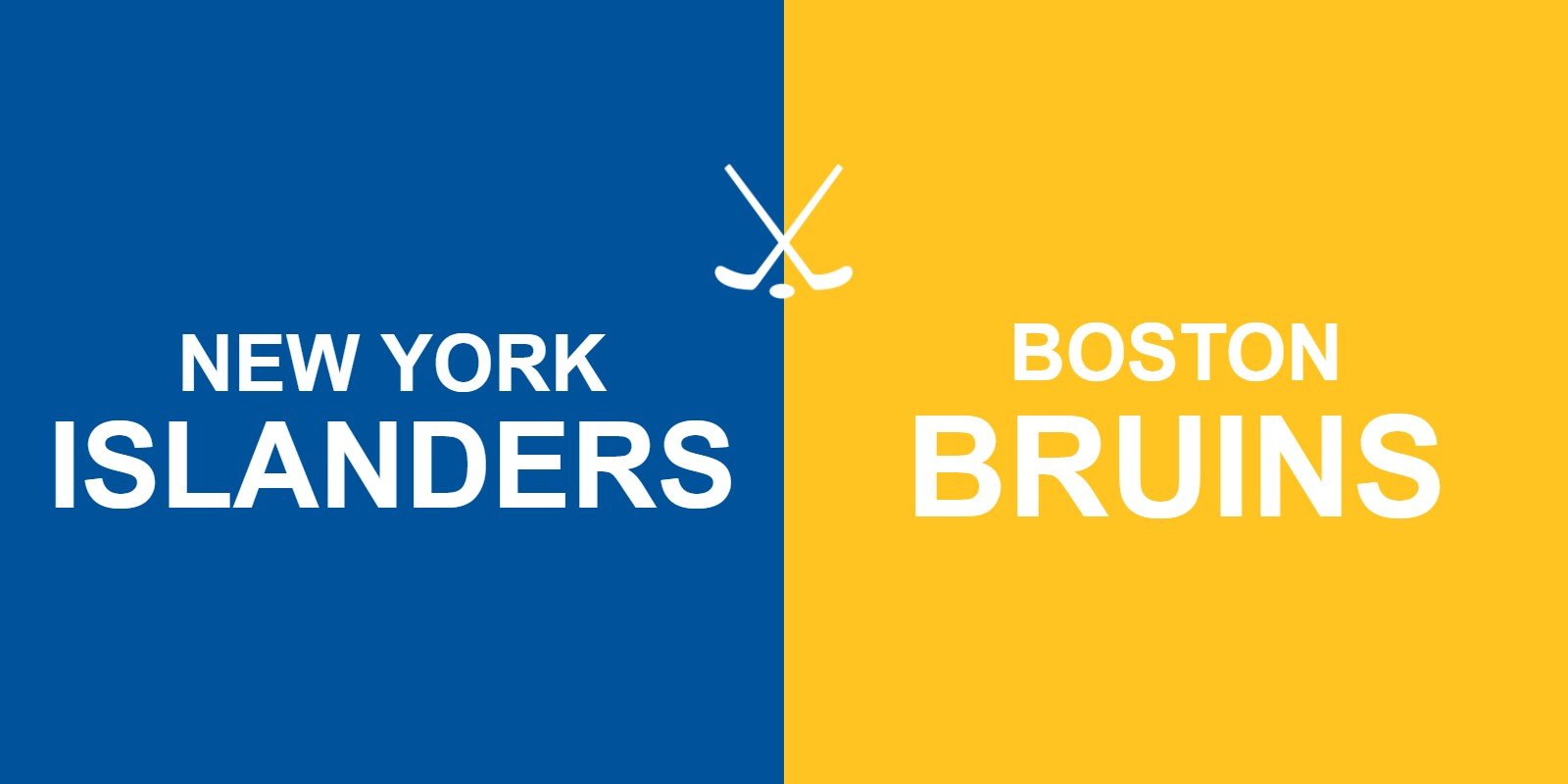 Islanders vs Bruins