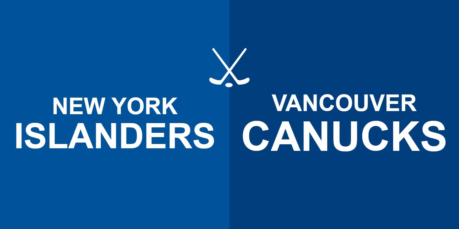 Islanders vs Canucks