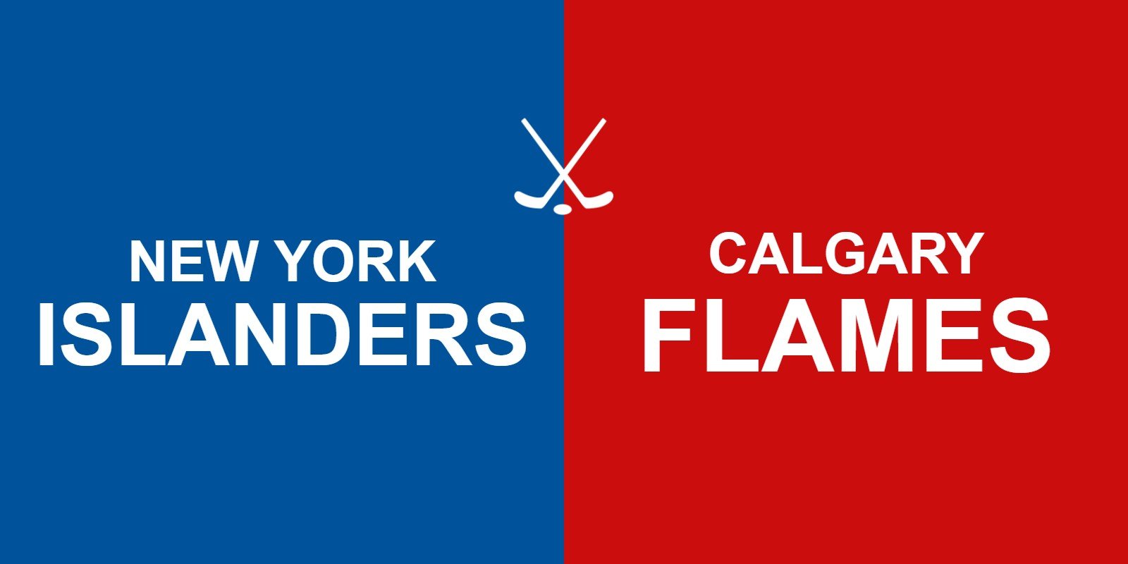 Islanders vs Flames