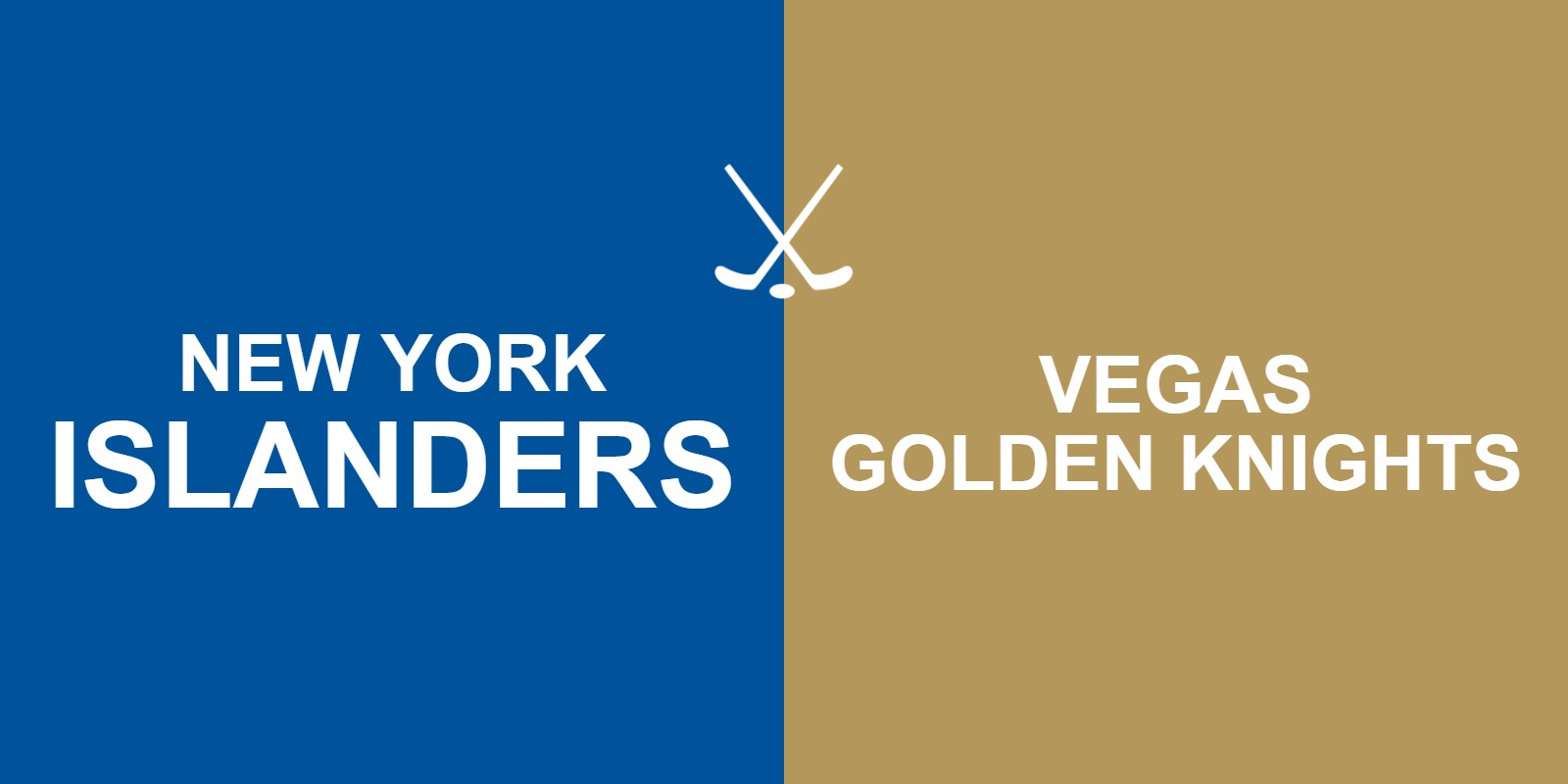 Islanders vs Golden Knights