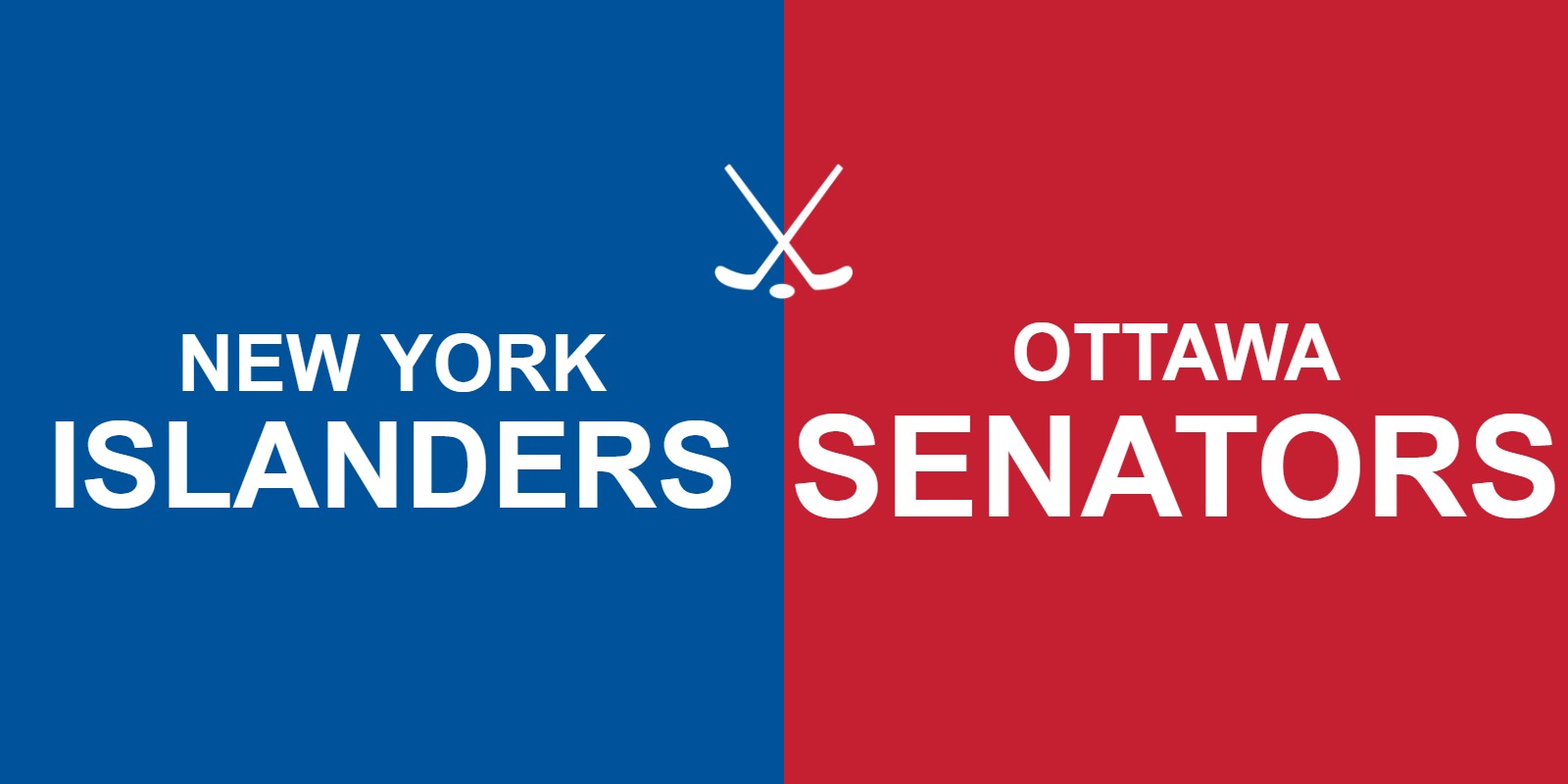 Islanders vs Senators