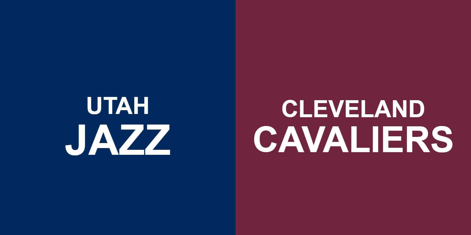 Jazz vs Cavaliers