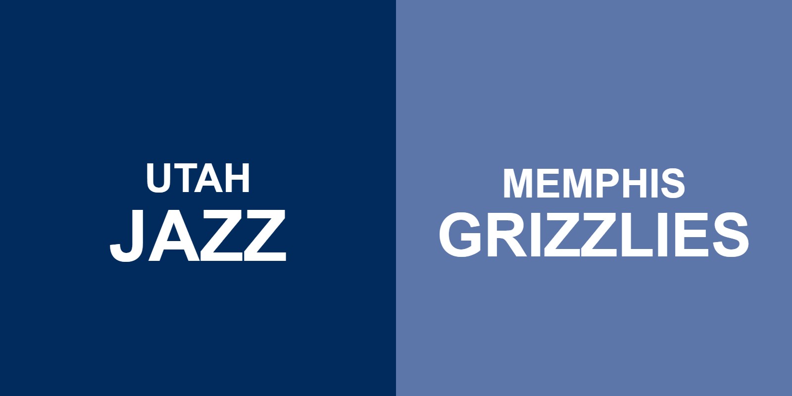 Jazz vs Grizzlies