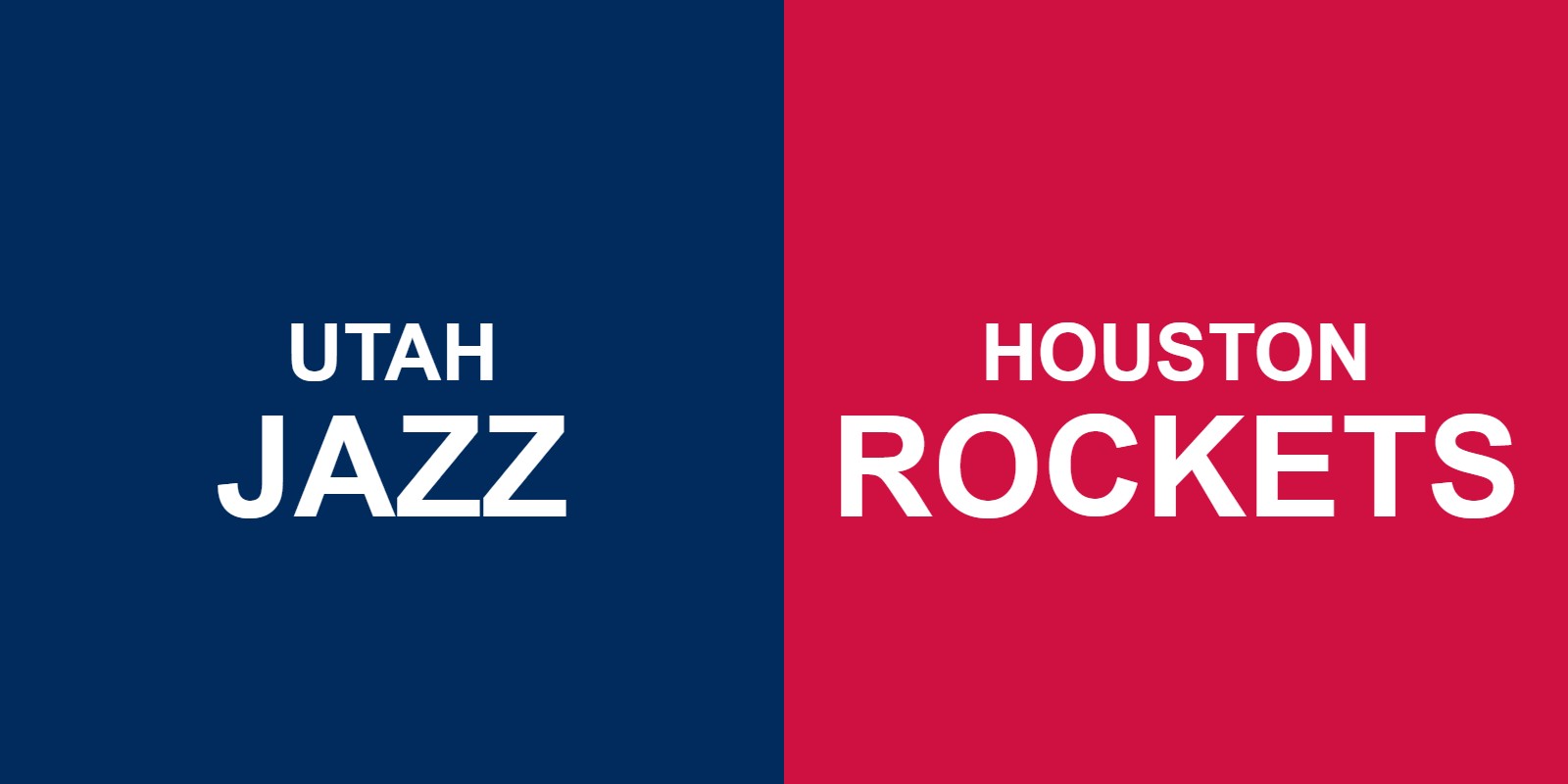 Jazz vs Rockets