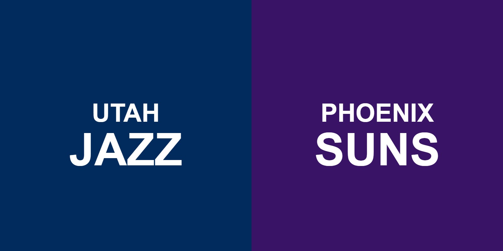Jazz vs Suns